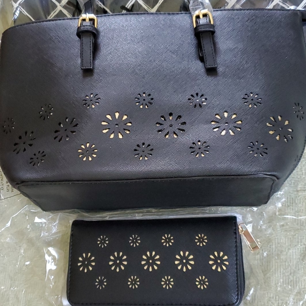 Tote Bag and Matching Wallet